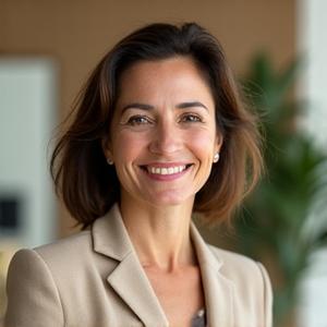 Retrato profesional de Ana García, confundadora de Vida Serena y experta en salud holística.