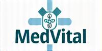 Logo de Clínica MedVital, una red de clínicas médicas.